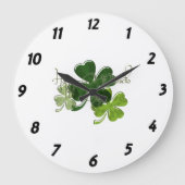 Grande Horloge Ronde Joyeuse Saint-Patrick (Recto)