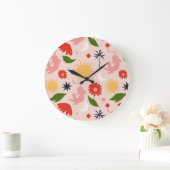 Grande Horloge Ronde Jungle céleste (Maison)