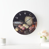 Grande Horloge Ronde Just Onions (Maison)