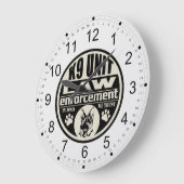 Grande Horloge Ronde K9 Unit In Dogs (Angle)