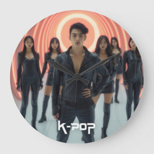 GRANDE HORLOGE RONDE K-POP