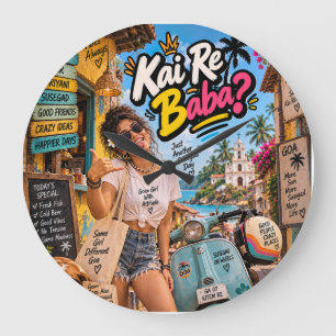 Grande Horloge Ronde Kai Re Baba? — Juste un autre jour de susegad