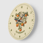 Grande Horloge Ronde Kakis (Angle)