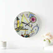 Grande Horloge Ronde Kandinsky - Soul délicate (Maison)
