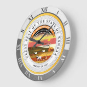 Grande Horloge Ronde Kansas (Angle)