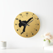 Grande Horloge Ronde Karaté (Maison)