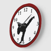 Grande Horloge Ronde Karaté (Angle)