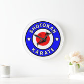 Grande Horloge Ronde Karaté de Shotokan (Maison)