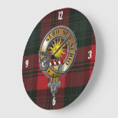 Grande Horloge Ronde Kerr Tartan (Angle)