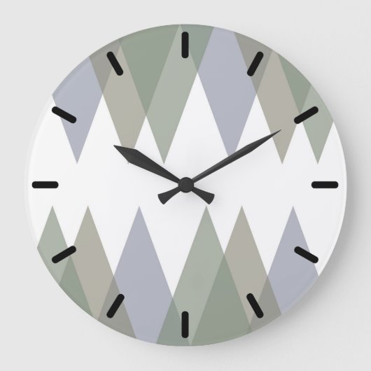 Grande Horloge Ronde Khaki triangles (Recto)