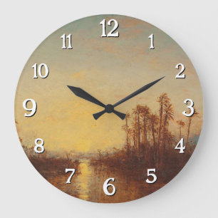 Grande Horloge Ronde Khartoum, Coucher De Soleil - Félix Ziem