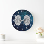 GRANDE HORLOGE RONDE KIDNEY 2 (Maison)