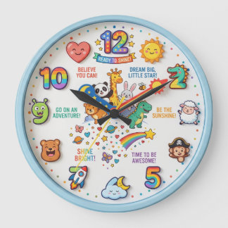 GRANDE HORLOGE RONDE KID'S FAVORITE