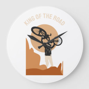 Grande Horloge Ronde King Of The World - Cool On Bike