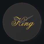 Grande Horloge Ronde King Wall<br><div class="desc">King Wall</div>