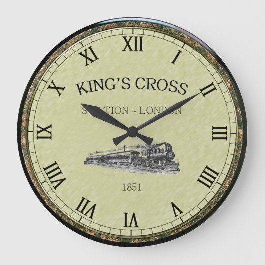 Grande Horloge Ronde "Kings Cross" (Recto)
