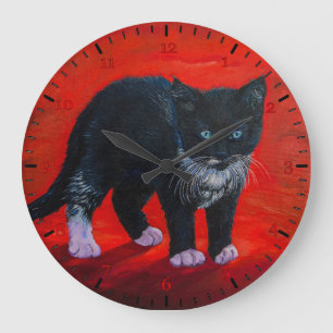 Grande Horloge Ronde Kitty