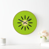 Grande Horloge Ronde Kiwi (Maison)