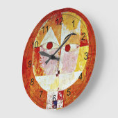Grande Horloge Ronde Klee : Senecio (Angle)
