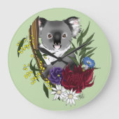 Grande Horloge Ronde Koala Bear (Recto)