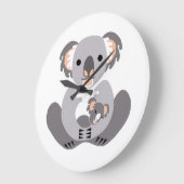 Grande Horloge Ronde KOALA - Clock (Angle)