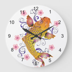 Grande Horloge Ronde Koi