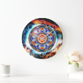 Grande Horloge Ronde Kyron Orbz (Maison)