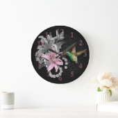 Grande Horloge Ronde La chanson du colibri (Maison)