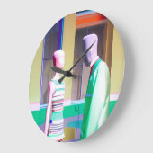 Grande Horloge Ronde La Conversation (Angle)