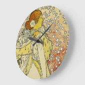 Grande Horloge Ronde La Dame aux Camelias (Angle)