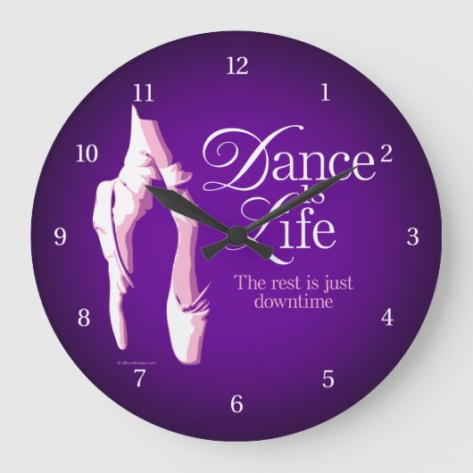 Grande Horloge Ronde La danse, c'est la vie (Recto)