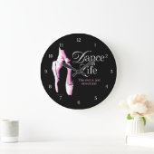 Grande Horloge Ronde La danse est la vie (Maison)