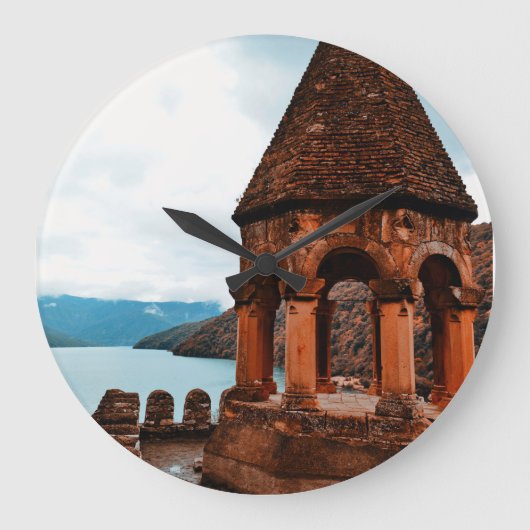 Grande Horloge Ronde La forteresse d'Ananuri (Recto)