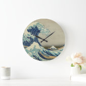 Grande Horloge Ronde La grande vague outre de Kanagawa (Maison)