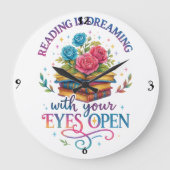 Grande Horloge Ronde La Lecture Rêve... (Recto)
