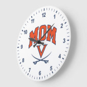 Grande Horloge Ronde La mère de Virginia Cavalier (Angle)