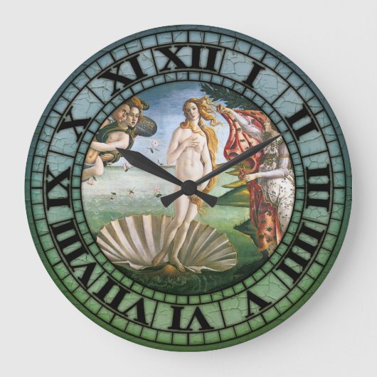 Grande Horloge Ronde La Naissance De Vénus (Recto)
