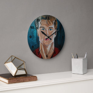 Grande Horloge Ronde La peinture fantôme par Alfred Fox