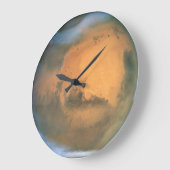 Grande Horloge Ronde La planète Mars (Angle)