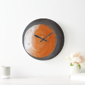 Grande Horloge Ronde La planète orange (Maison)
