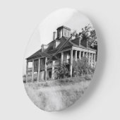 Grande Horloge Ronde La Plantation de Seven Oaks, Westwego LA Clock (Angle)