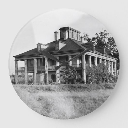 Grande Horloge Ronde La Plantation de Seven Oaks, Westwego LA Clock (Recto)