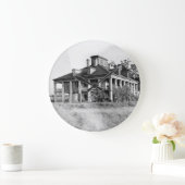 Grande Horloge Ronde La Plantation de Seven Oaks, Westwego LA Clock (Maison)