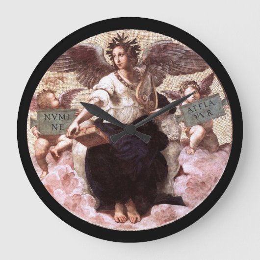 GRANDE HORLOGE RONDE LA POÉSIE (Recto)