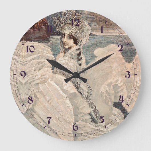 Grande Horloge Ronde La princesse cygne (Recto)