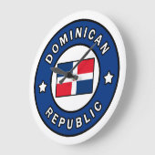 Grande Horloge Ronde La République Dominicaine (Angle)