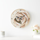 Grande Horloge Ronde La Rose blanche (Maison)