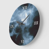 Grande Horloge Ronde La Tempête (Angle)