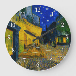 Grande Horloge Ronde La terrasse du café de Vincent van Gogh la nuit
