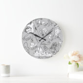 Grande Horloge Ronde La vie de New York (Maison)